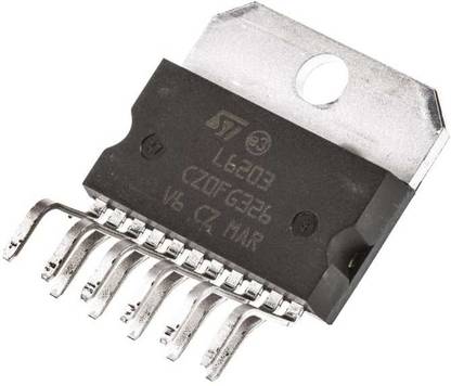 HRTRONICS L6203.. DMOS Full Bridge Driver in Multiwatt11 Package, (pack of 2) Electronic Components Electronic Hobby Kit