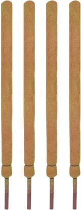Coirgarden Coco pole Premium grade 2 feet (60 CM) - 4 Nos, Coir moss stick for indoor, outdoor plant support, Money plant and Housing plants Garden Mulch