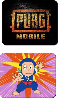 nik city store Best pubg with Ninja printed mouse pad | game printed mouse pad | mouse pads for boys Mousepad | pack of 2 Non Slip Base Mousepad