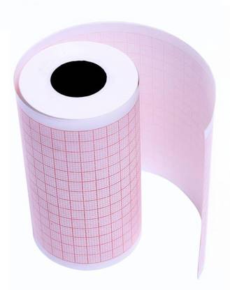REALON 1 Best Printing Thermal Paper Rolls For ECG Machine- 80mmx 20meter ( Set of 6 Rolls) 80 mm 70 gsm Thermal Paper