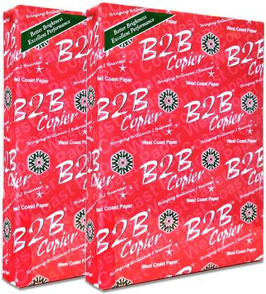 B2B Copier 500 Sheet Unruled A4 70 gsm A4 paper