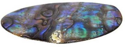 hoseki Natural Abalone stone 9.1ct Regular Oval Crystal Stone