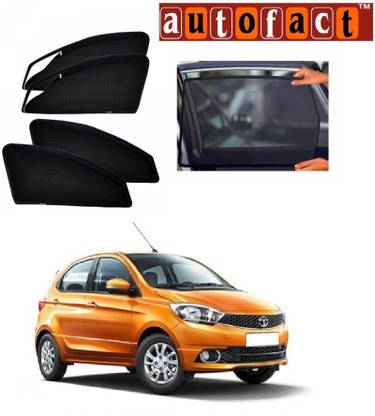 Autofact Rear Window, Side Window Sun Shade For Tata Tiago