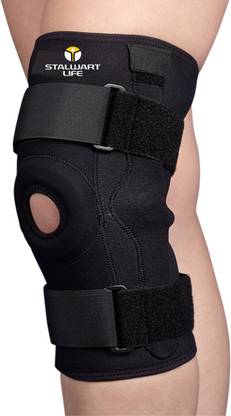 Posture Corrector Knee Wrap Hinged (Neoprene) Knee Support–Neoprene -LARGE[ 49-55 CM] Knee Support