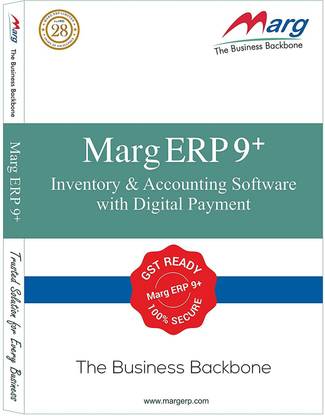 MARG ERP 9 GST Ready License (Gold Edition) 2021 - 99 Users