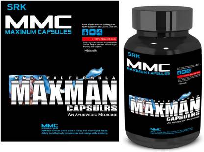 SRK Maxman 60 Capsule Ayurvedic For Men