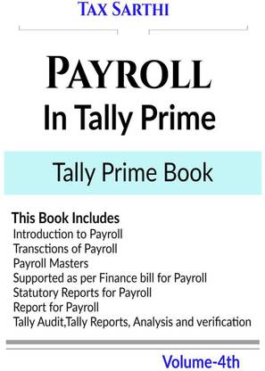 Payroll In Tally Prime | Tally prime Book | Volume 4th