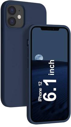 SMARTTEK Back Cover for apple iPhone 12 pro Navy Blue, apple iPhone 12 Navy Blue