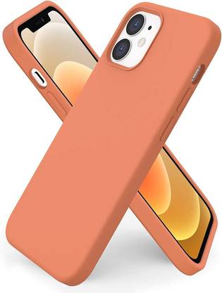 SMARTTEK Back Cover for apple iPhone 12 pro Peach, apple iPhone 12 Peach