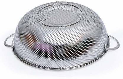 Branzios steel bowl Colander