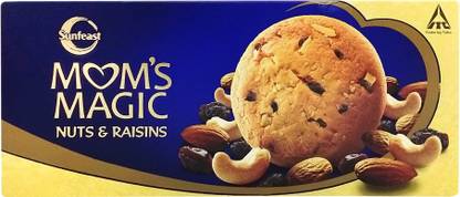 Sunfeast Mom's Magic Nuts and Raisins Cookies Biscuit