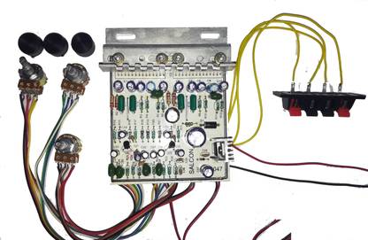 Salcon Electronics 100 W Stereo Audio Amplifier Kit Board, 4440 IC DIY Audio, Assembled Sound Recorder and Sound Circuit Electronic Hobby Kit