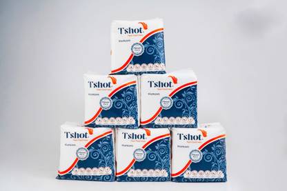 Tshot PRIME PACK Soft Tissue Paper Napkin(Premium Quality) (Pack OF 6) (600-Napkins)