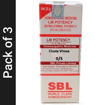 SBL Cicuta Virosa 0/5 LM Globules