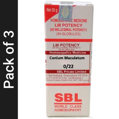 SBL Conium Maculatum 0/22 LM Globules