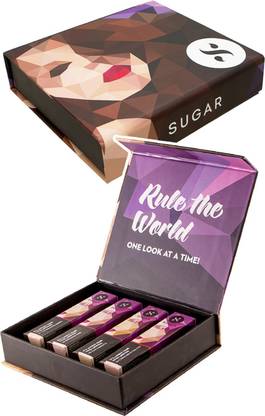 SUGAR Cosmetics It's A-Pout Time! Vivid Lipstick Gift Box