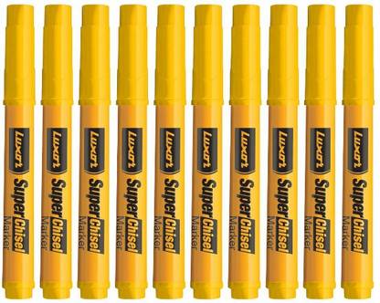 LUXOR Super Chisel Marker Yellow