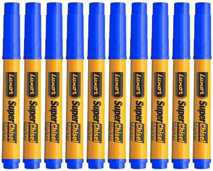 LUXOR Super Chisel Marker Blue
