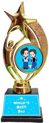 Tuelip Trophy Gift for World's Best Brother Trophy