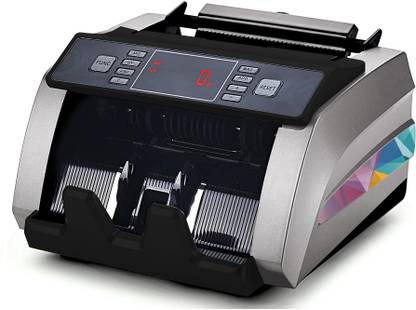 Drop2Kart Automatic Bill Counter - Bank Grade, User Friendly, UV/MG Fakenote Detection, External LED Display Note Counting Machine