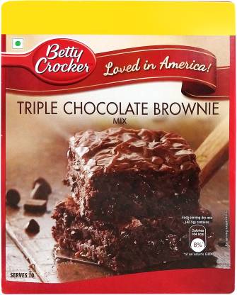 Betty Crocker Triple Choco Brownie Mix 425 g