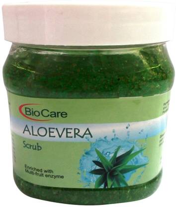 BIOCARE Herbal Aloevera Gel  Scrub