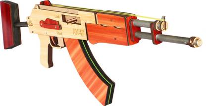 Techny Birds Accurate and Safe shooting AK 47 Toy Gun Guns & Darts