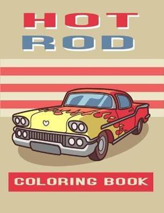 Hot Rod Coloring Book