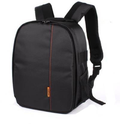 Norway Camera Backpack Waterproof, DSLR Camera, Lens,Camera Accessories Camera Bag (Orange, Black) Camera Bag  Camera Bag