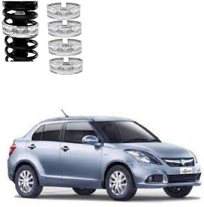Roger Maruti Dzire (Model 2017 & Above) Car Suspension TPU Buffer for Increasing Car Height - 4 Pieces Car Suspension Kit
