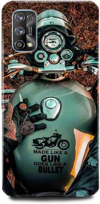 DBR SAFE Back Cover for realme 7 Pro, Royal En field Lover Bike Sports Bike Bullet Lover bullet CLASSIC 350