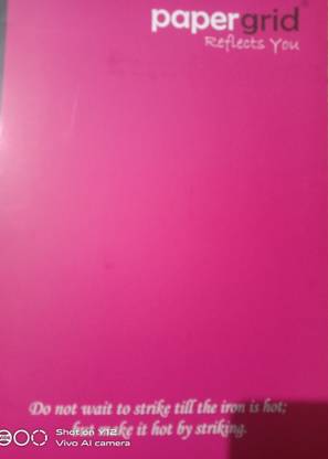 papergrid school A4 Notebook ruling 224 Pages