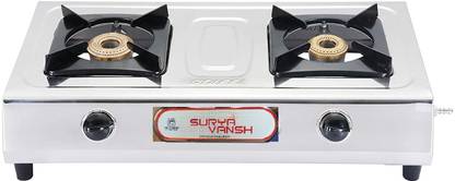 SURYA VANSH bySTUFA Stainless Steel Manual Gas Stove