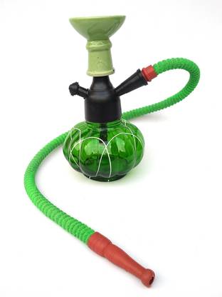 द न्यू लुक Best Quality Trendy Hukka 8.0 inch Glass हुक्का