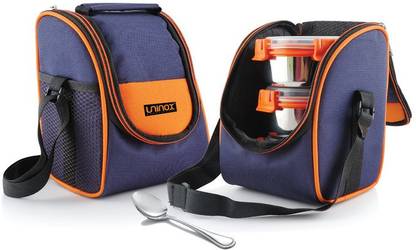 UNINOX UN1017 3 Containers Stainless Steel Office Lunch Box