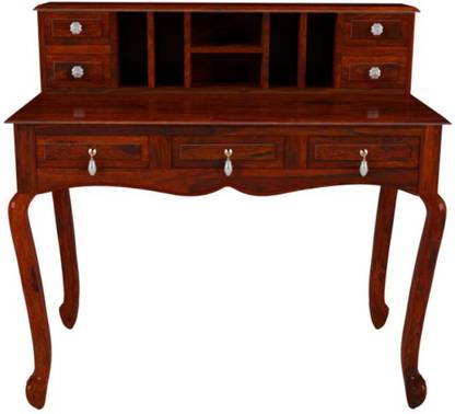 Vishwakarma Antique Jodhpuri Handcrafted Solid Wood Study Table