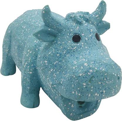 PETS EMPIRE Latex Cow Dog Toys Latex Dog Toy with Realistic Cow Grunting Sound Rubber Soft Dog Toys Latex Cow for Dogs Puppy 1 Piece Rubber Chew Toy For Dog