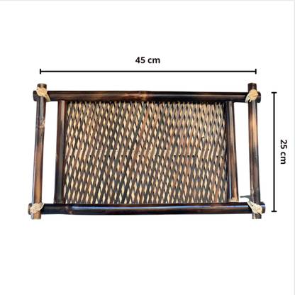 YELLOWHILLS Bamboo Tea Tray ( Large ) Tray