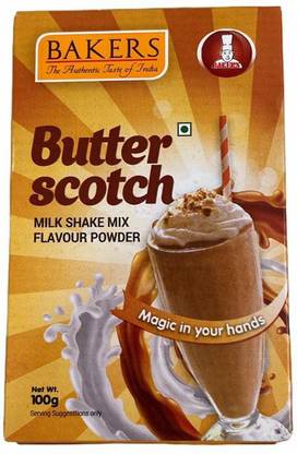 Bakers Milkshake Mix Powder- Butterscotch 100 g
