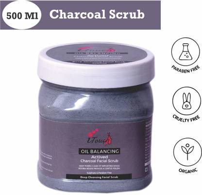 I TOUCH HERBAL Charcoal Scrub , 500 ml Scrub