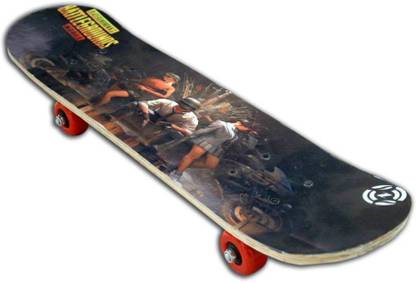 DIESOFT PUBG SKATEBOARD 6 inch x 24 inch Skateboard