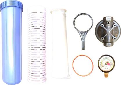 BON VIVANT 20" Bag Filter Assembly for Whole House Water Filter System to Stop Sand and Other PARTICALS Reach to Your Water Tank Solid Filter Cartridge