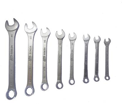 Venus hand tools VMC-8 Combination Spanner Set 8-19 mm Double Sided Combination Wrench