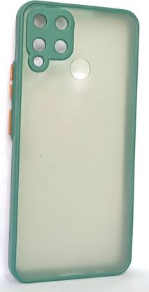 meera enterprises Back Cover for Realme C12, Realme C15, Smoke back case cover with screen & Camera protection and sensitive buttons