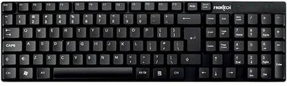 Frontech KB-0011 Wired USB Standard Desktop Keyboard Compatible with Desktop, Laptop, Mac