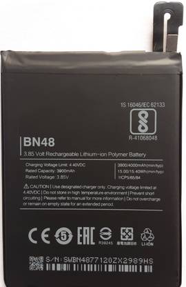Full Energy Mobile Battery For  Xiaomi Note 6 pro , M1806E7TG , M1806E7TH , M1806E7TI , BN48