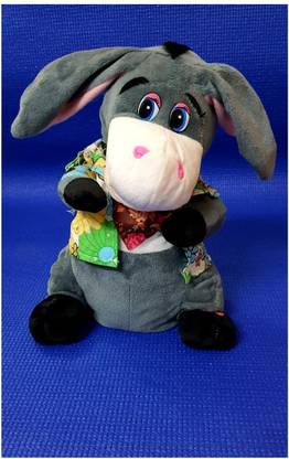 DINAARKAN Musical Dancing Donkey Soft Toy 28 cm With Batteries