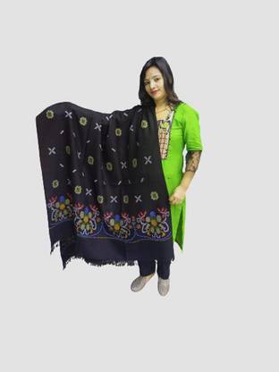 ARUNA KULLU HANDLOOM Pashmina Woven Women Shawl