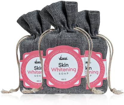 Vcare Skin Whitening Soap, 100 gm, (Pack of 3) (3 x 100 g)