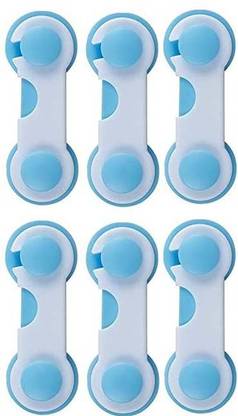Mopslik Baby Safety Child Proofing Cabinet / Drawer Locks - Pack Of 6